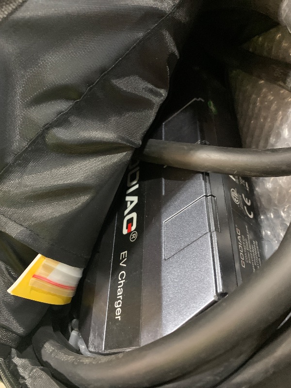 Photo 1 of GODIAG Level 1+2 EV Charger - ETL Certified, 16Amp, 110V-240V, 20ft Cable, Portable Electric Car Charger for J1772 EVs with NEMA 6-20 & NEMA 5-15 Plug