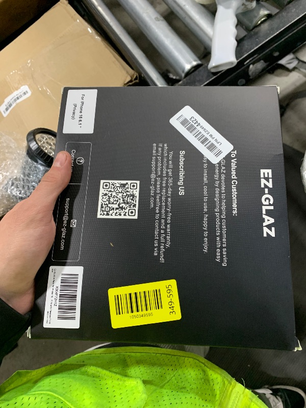 Photo 1 of EZ-GLAZ- 4 Pack for iPhone 16 Pro Max Privacy Screen Protector [6.9"] With 2 Pack Camera Lens Protector, 9H+ Hardness 12FT Military Grade Shatterproof Scratch Resistant Durable Tempered Glass Film with Flawless Fit Kit