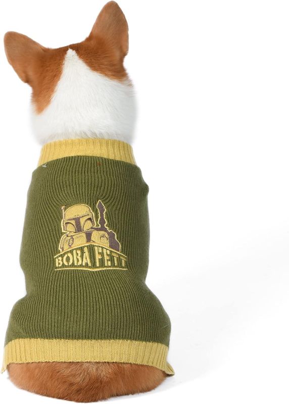 Photo 1 of STAR WARS for Pets Boba Fett Dog Sweater, Extra Large (XL) | Boba Fett Sweater for Dogs | Pet Apparel, Sweater for Dogs | Gifts for Star Wars Fans, Boba Fett Gift
