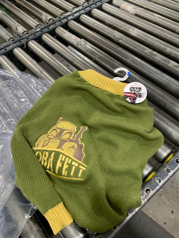 Photo 1 of STAR WARS for Pets Boba Fett Dog Sweater, Extra Large (XL) | Boba Fett Sweater for Dogs | Pet Apparel, Sweater for Dogs | Gifts for Star Wars Fans, Boba Fett Gift
