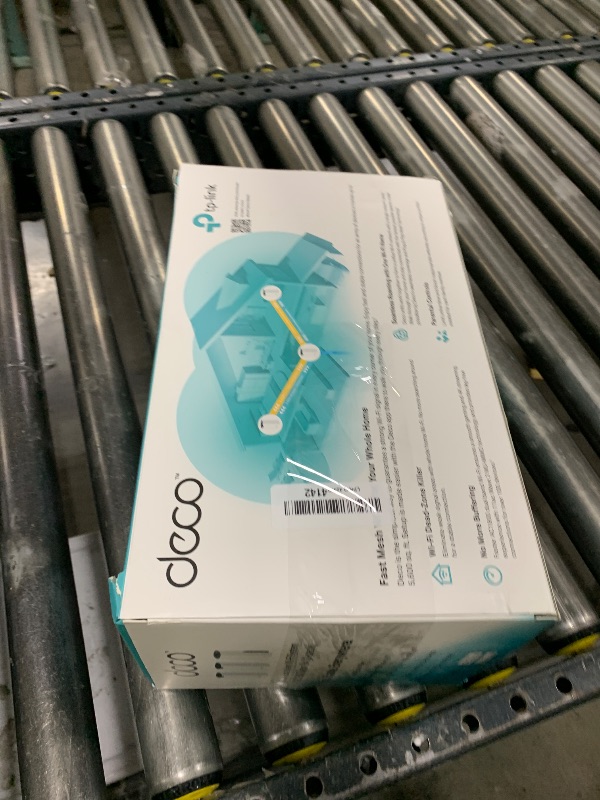 Photo 1 of TP-Link Deco S4 Mesh AC1900 WiFi System - Up to 5,500 Sq.ft. Coverage, Replaces WiFi Router and Extender, Gigabit Ports, Works with Alexa, Deco S4(3-Pack)