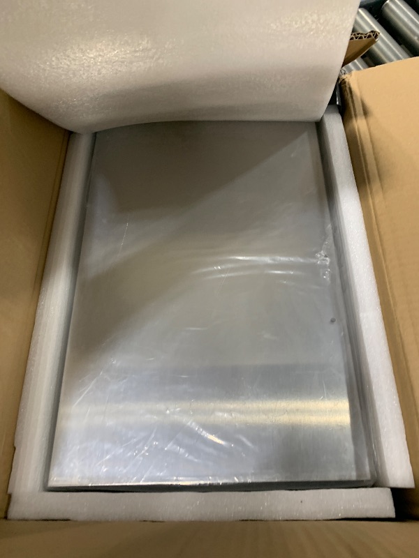 Photo 1 of Greenspring 18" X 12" Shower Niche Insert Tile Ready, Niche for Shower Wall, Stainless Steel Recessed Shelf No Tile Needed for Bathroom Storage, Brushed Nickel