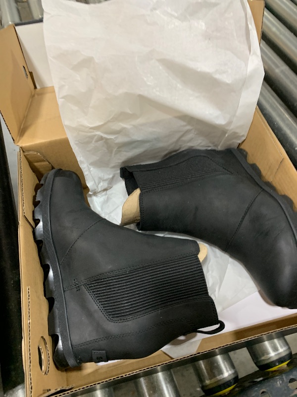 Photo 1 of Sorel Women's Joan Rhapsody Chelsea Wedge Boot, Black/Black, 8