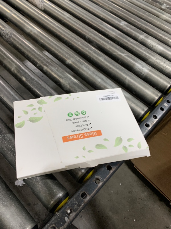 Photo 1 of 10 Pcs Reusable Straight Short Glass Straws,6''x10 mm Colorful Cocktail Glass Straws Shatter Resistant with 2 Cleaner Brush for Whiskey,Coffee,Juice,Soda Drinks,Teas