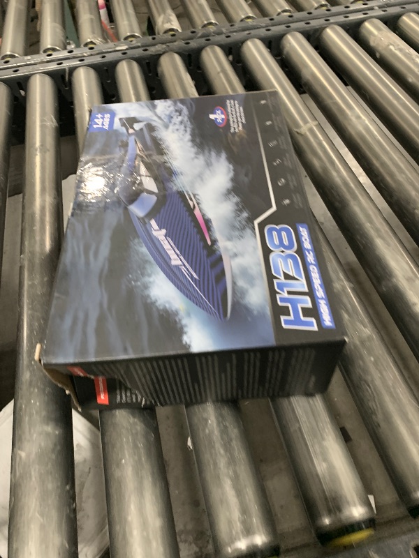 Photo 1 of RC Boat 30KMH with 7Light Modes,Remote Control Electric Fast Speed Boat for Adults Kids 8-12 Lake Pool Water Play,Self-righting,Demo,Water Cooling,Full Waterproof,20 Mins,Low Battery Alert,2.4Ghz,Red