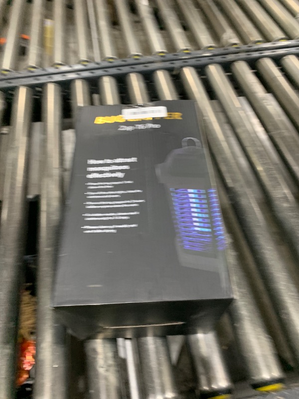 Photo 1 of GOOTOP Bug Zapper Outdoor, Mosquito Zapper, 3 Prong Plug in Electric Fly Zapper, Mosquito Killer, Fly Traps, Flying Insects Zapper Indoor Outdoor 90-130V, 4200V, ABS Plastic Outer (Black)