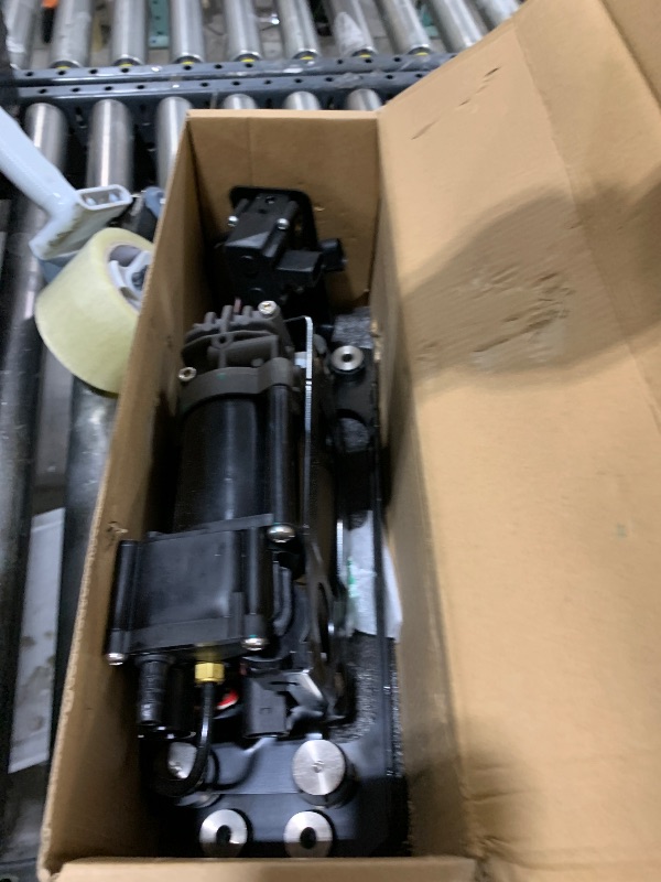 Photo 1 of AKWH Air Suspension Compressor with Bracket + Valve Block Compatible with BMW 535i 550i GT 740i 740Li 750i 750Li 760Li Alpina B7 F01 F02 F03 F07 F11 37206864215 37206784137 37206789165