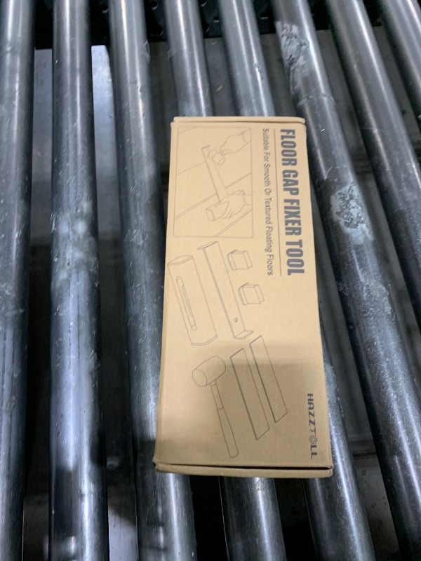 Photo 1 of Hazztoll Floor Gap Fixer Tool for Laminate Floor Gap Repair, with Suction Cup, Rubber Mallet Hammer, Pull Rod, Replaceable Sticky Pad and Replaceable End Cap