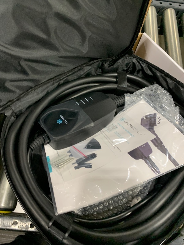 Photo 1 of Lectron Level 1 J1772 EV Charger (WiFi) with App Control - 120V, 12 Amp, & 16 ft Cord - Portable Charger for J1772 EVs with NEMA 5-15 Plug - Compatible with All J1772 Evs
