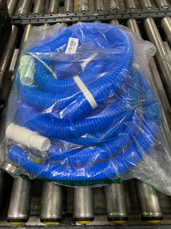 Photo 1 of Pool Hoses for Above Ground Pools, 4 Pack 1.25 x 59 Inch Pool Filter Pump Hoses, With 8 Metal Clamps + 4 Pool Hose Adapter 1.25" or 1.5", Compatible with Swimming Pool Filter Pump 607 637