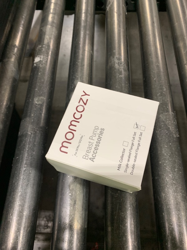 Photo 1 of Momcozy Original S9 Pro/S12 Pro Replacement Accessories, Only Compatible with Momcozy S9 Pro/S12 Pro Breast Pump NOT for S9/S12 (Single-Sealed Full Set Collector Cup with 24mm Flange,180ml, 1 Pack)