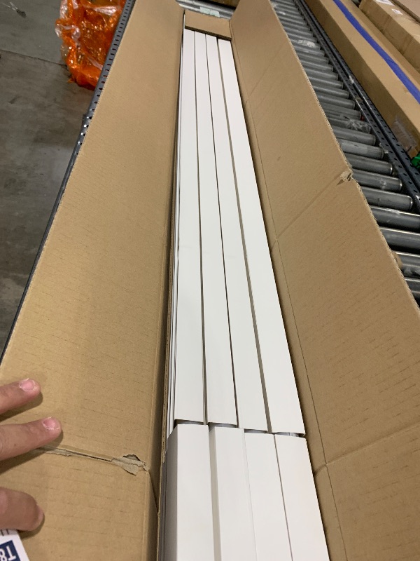 Photo 1 of JESLED T8 T10 T12 8FT LED Tube Light Bulbs, 50W 6000LM, 5000K Daylight White, Single Pin Fa8 LED Replacement for Fluorescent Fixture, Frosted, Ballast Bypass, Warehouse Workshop Garage Lights 12-Pack