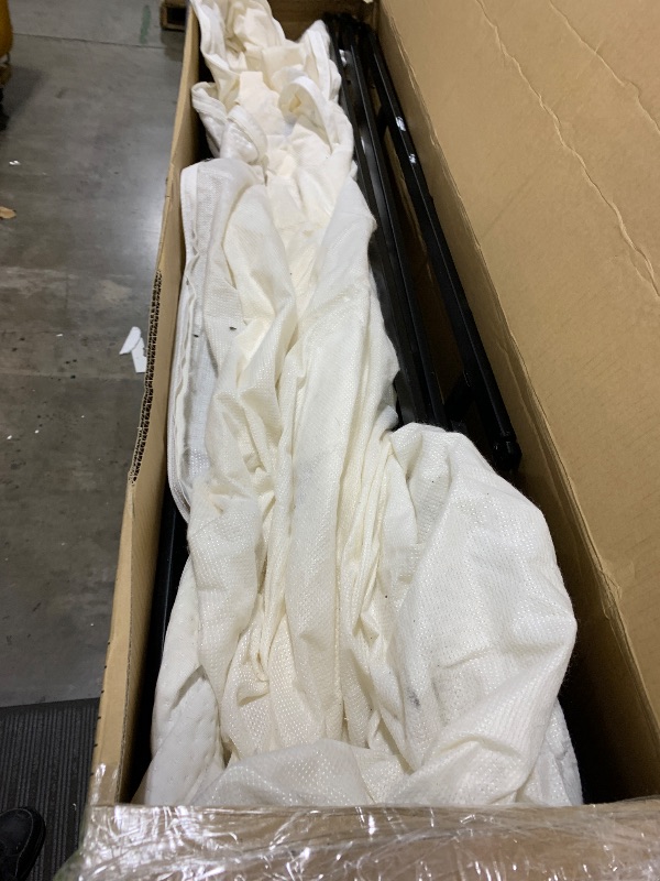 Photo 1 of EMODA 4 Inch Box Spring for Queen Bed, 3000 LBS Heavy Duty Metal Mattress Foundation Bed Bas with Fabric Cover, Easy Assembly