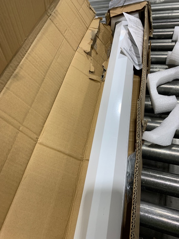 Photo 1 of Projector Screen Motorized 120 Inch 4:3 HD Electric Projector Screen Pull Down with Remote, Automatic Projector Screens Wall Ceiling Mount Movie Screens for Projectors Outdoor Indoor, White