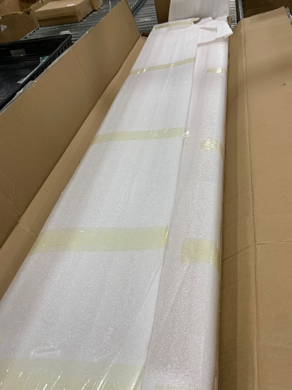 Photo 1 of Paper Room Divider,Portable Office Partition Wall,Folding Privacy Paper Screen,Wall Dividers for Room Seperation,Freestanding Partition for Home Office Studio Exhibition,Brown -L16.4*W1.15 *H5.91 ft