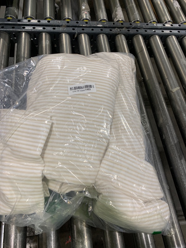 Photo 1 of Laura Ashley - Flannel Sheets Queen Size, Anti-Pilling & Wrinkle Resistant Cotton, Soft for All-Season Comfort - Bed Sheets with Matching Pillowcases & Fitted Sheet (Oxfordshire Stripe Beige)
