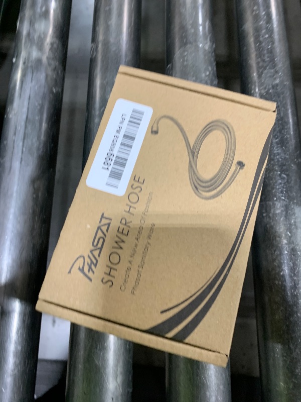 Photo 1 of PHASAT 39-Inch short Indoor Outdoor Shower Tube Replacement Stainless Steel Handheld Shower Hose,Brushed Nickel,A3107N-1.0