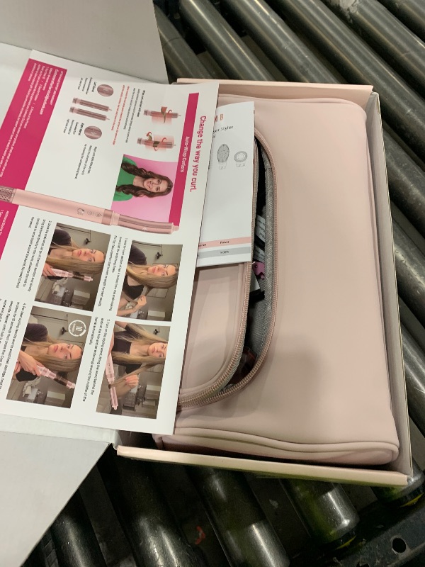 Photo 1 of MESCOMB 5 in 1 High-Speed Hot Air Styler - Professional Frizz-Free Hair Dryer Brush, Fast Drying Hair Dryer, No Heat Damage Air Styler Wrap - Curl, Volumize, Straighten with Travel Bag