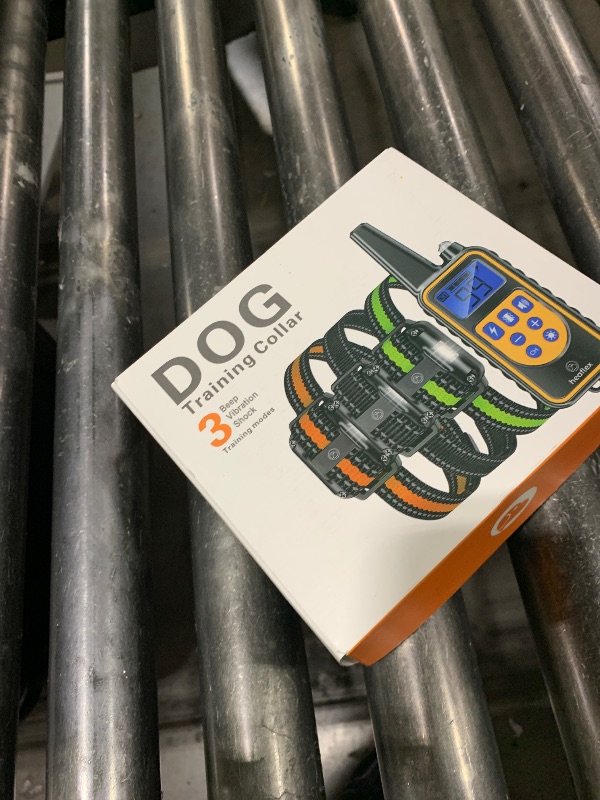 Photo 1 of Heaflex Shock Collar with Remote, Dog Training Collar, 4 Training Modes with Beep, Vibration, Safe Shock, Led Light, 2600 ft Wireless Range, Rechargeable for 3 Dogs, Small Medium Large 5-120Lbs