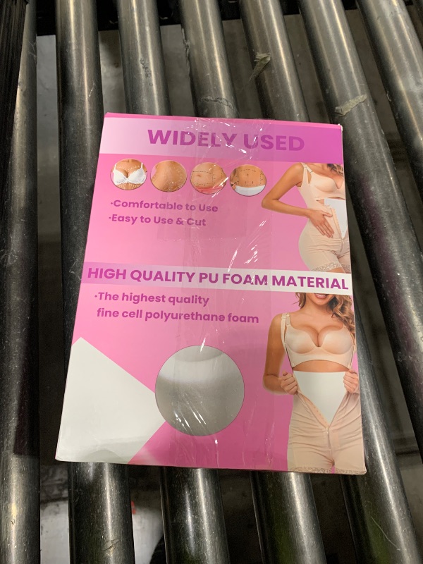 Photo 1 of KAIHENG Lipo Foam Board 4Pack Liposuction Surgery waist-supports Foam Sheet for Recovery BBL Supplies 8"X11" Lipo Foam Pads for Post Surgery Help Out When Using Ab Board Compression Garments