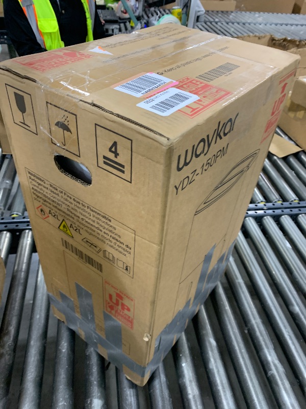 Photo 1 of Waykar 150 Pints 2025 Energy Star Dehumidifier with Pump for Spaces up to 7,000 Sq. Ft at Commercial and Industrial Large Room, Warehouse, Home, Basement, with Drain Hose, Auto Defrost, Self-Drying