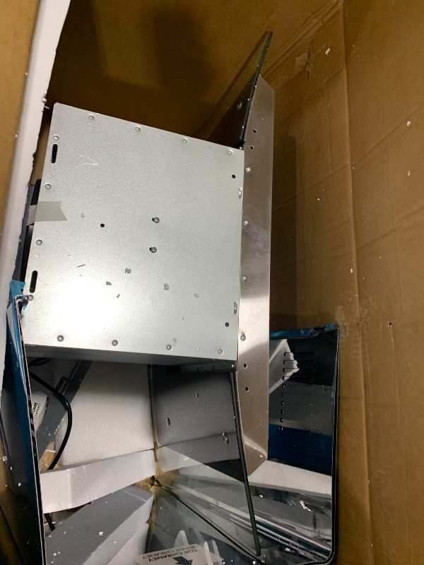 Photo 1 of COSMO COS-668WRCS75 30 in. Vista Collection 380 CFM Ducted Wall Mount Range Hood, Touch Controls, LED Lights, Stainless Steel