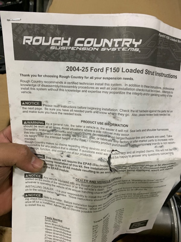 Photo 1 of Rough Country 3" Bolt-On Lift Kit w/N3 Struts for 21-24 Ford F-150 4WD - 41431LPNPMCS8608288
z91