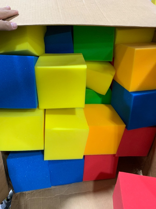 Photo 1 of foam cubes for foam pit 
