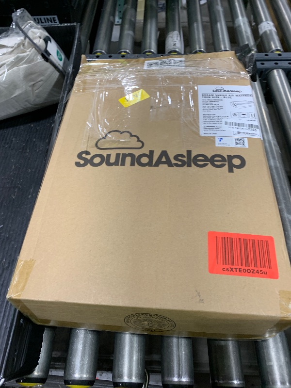 Photo 1 of SoundAsleep Products Dream Series Luxury Air Mattress, ComfortCoil Technology, Built-in High Capacity Pump for Home, Camping- Double Height, Adjustable, Inflatable Blow Up, Portable (Twin Size)