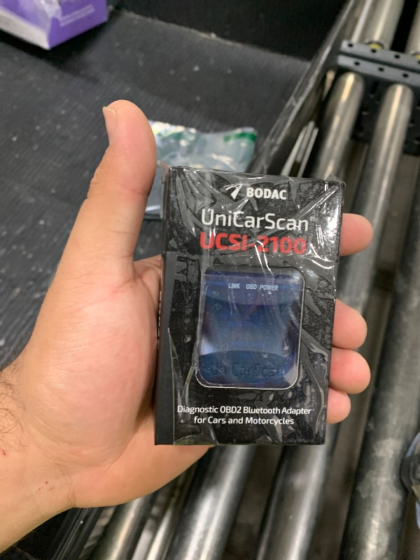 Photo 1 of UniCarScan UCSI-2100 OBD2 Bluetooth 4.0 Scanner for BimmerCode & MotoScan, Works with iOS, Android & Windows