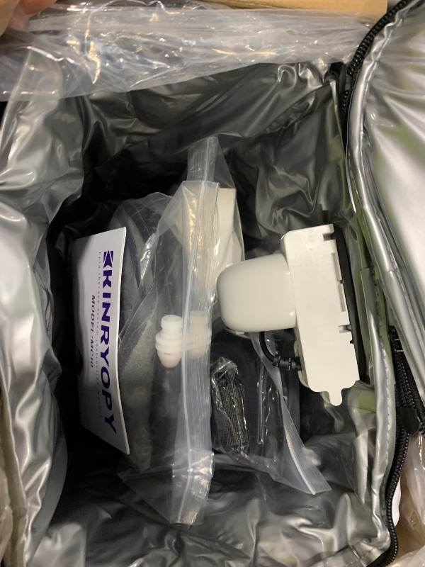 Photo 1 of Cold Therapy Machine with Programmable Timer, Portable Ice Machine for Knee After Surgery, Knee Replacement Recovery System, Cryotherapy Pain Relief w/Compression Pad