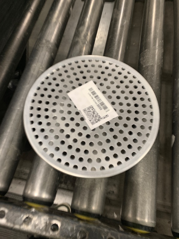 Photo 1 of Amosfun Stainless Steel Round Pizza Pan with Holes - 9 Inch Perforated Baking Tray for Oven Pizza Baking Plate Dishwasher Safe L