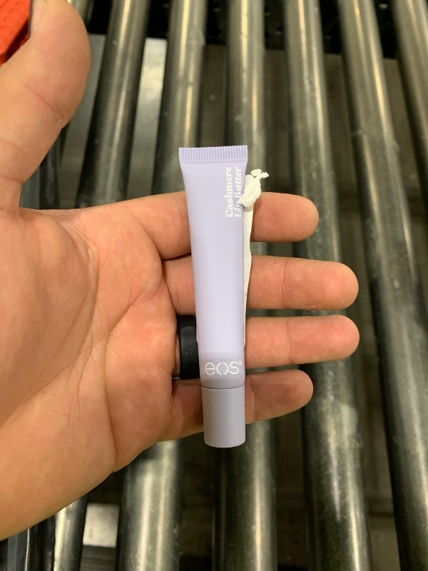 Photo 1 of eos Cashmere Lip Butter, Vanilla Cashmere, eos Lip Butter with Plumping Peptides For Smooth Lips, 0.35 fl oz