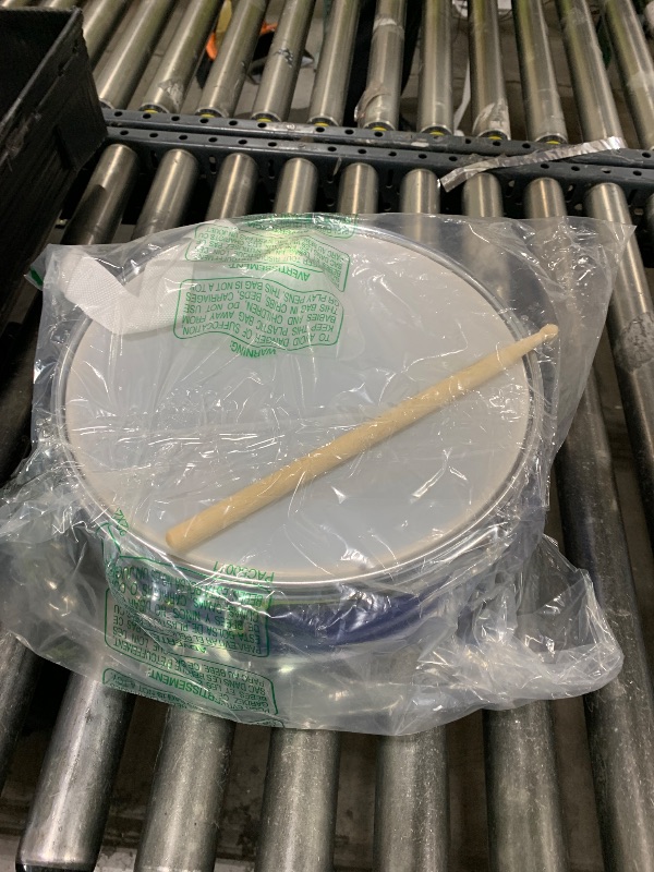 Photo 1 of Sunydog 12inch Snare Drum, Snare Drum Head, Snare Drum Set for Students with Drumsticks Shoulder Strap Drum Key for Student Band (Blue)