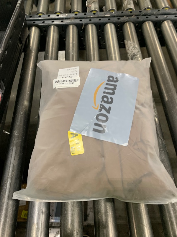 Photo 1 of JIYUAN 100% Washed Cotton Sheet Set 4 Pieces Full,1 Fitted Sheet,1 Flat Sheet and 2 Pillowcases,Comfy and Breathable Linen Like Bedding Set,Chocolate Brown