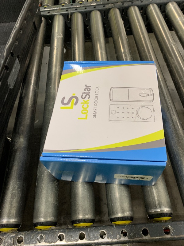 Photo 1 of LOCKSTAR® Smart Door Lock • Keyless Entry Deadbolt Door Lock • Multiple Entry Methods – APP • Fingerprint Touch ID • Keypad Code • Card FOB • Traditional Key • Smart Home Devices