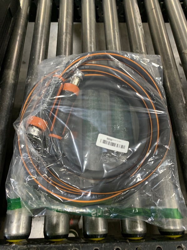 Photo 1 of Giraffe Tools Garden Leader Hose 15ft x 5/8", Short Water Hose Heavy Duty, Flexible, Lightweight Hybrid Hose with Swivel Handle, Double Female Fittings, Burst 600 PSI