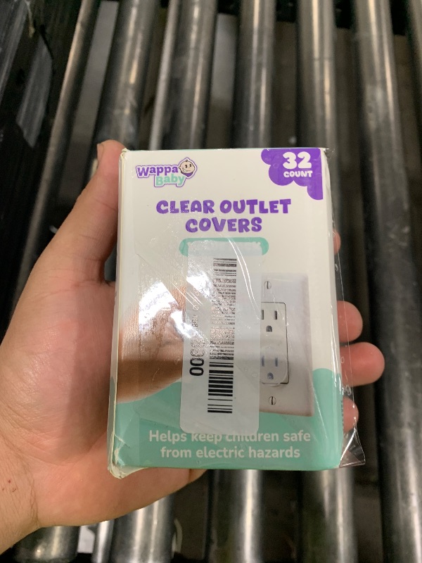 Photo 1 of Clear Outlet Covers (32 Pack) Value Pack – Baby Safety Outlet Plug Covers – Durable & Steady – Child Proof Your Outlets Easily
