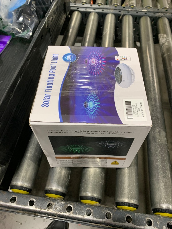 Photo 1 of LENONE Floating Pool Lights, 6.5 Inch Dynamic RGB Color Changing Solar Pool Lights That Float, IP68 Waterproof Dimmable Hangable Solar Floating Light for Pools, Garden, Wedding Decor(2)