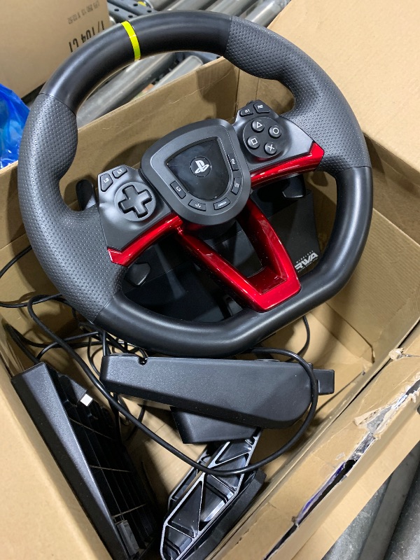 HORI Wireless Racing Wheel Apex for Playstation 5, PlayStation 4 and ...