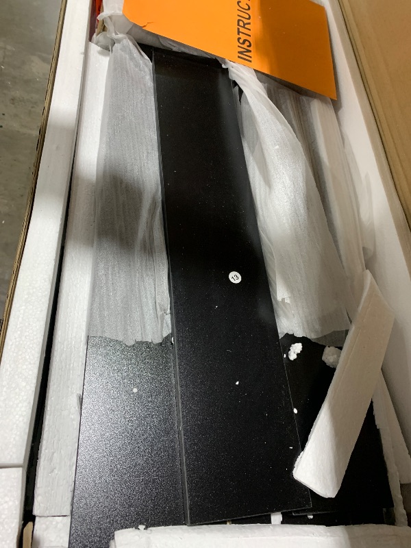 Photo 1 of black 6 drawer dresser 
62.2" x 18.5" x 8.46"