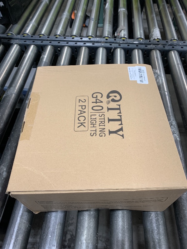 Photo 1 of RTTY Outdoor String Lights 200 FT Globe LED Patio Lights with G40 Plastic Bulbs,Waterproof Shatterproof Dimmable Connectable Hanging for Backyard Porch Balcony Party Cafe Deck Decor