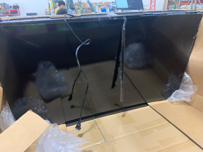 Photo 1 of [SOLD FOR PARTS] TCL 43-Inch Class S3 1080p LED Smart TV with Roku TV (43S350R, 2023 Model), Compatible with Alexa, Google Assistant, and Apple HomeKit Compatibility, Streaming FHD Television