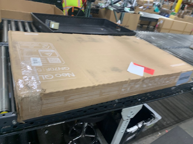 Photo 1 of [SOLD FOR PARTS] Samsung - 55” Class QN70F Series Neo QLED Mini LED 4K UHD SamsungVision AI Smart Tizen TV (2025)