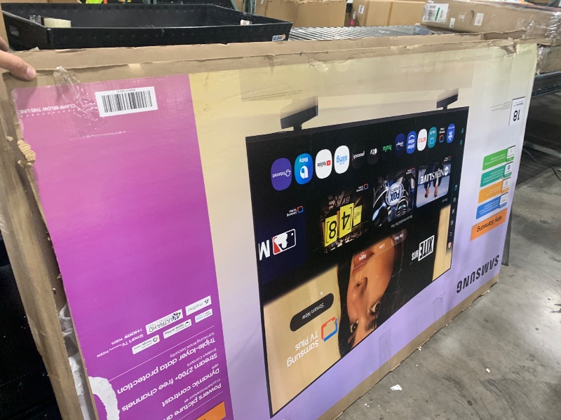 Photo 1 of [SOLD FOR PARTS] Samsung 75-Inch Class Crystal UHD U8000F 4K Smart TV (2025 Model) Endless Free Content, Crystal Processor 4K, MetalStream Design, Knox Security, Alexa Built-in