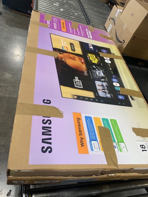 Photo 1 of [SOLD FOR PARTS] Samsung 65-Inch Class Crystal UHD U8000F 4K Smart TV (2025 Model) Endless Free Content, Crystal Processor 4K, MetalStream Design, Knox Security, Alexa Built-in