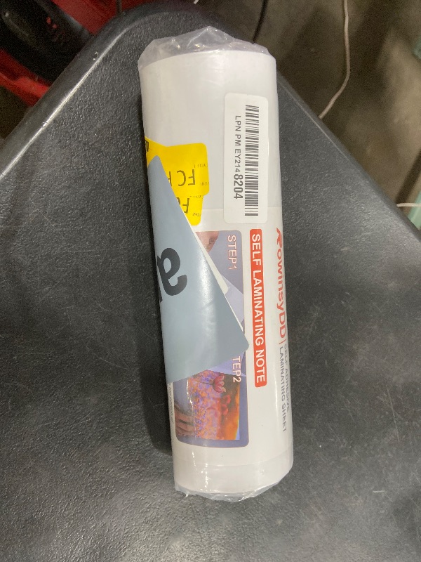 Photo 1 of 40 PCS Self-Adhesive Laminating Sheets, 9 x 12 Inches Clear Laminating Sheets No Machine Needed Self Sealing Laminate Sheets