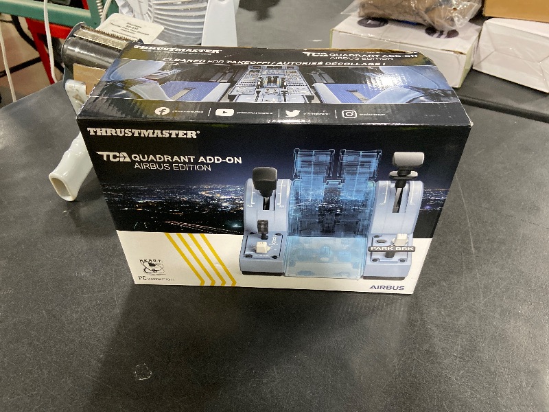 Photo 1 of Thrustmaster TCA Quadrant Add On Airbus Edition (Compatible with PC)