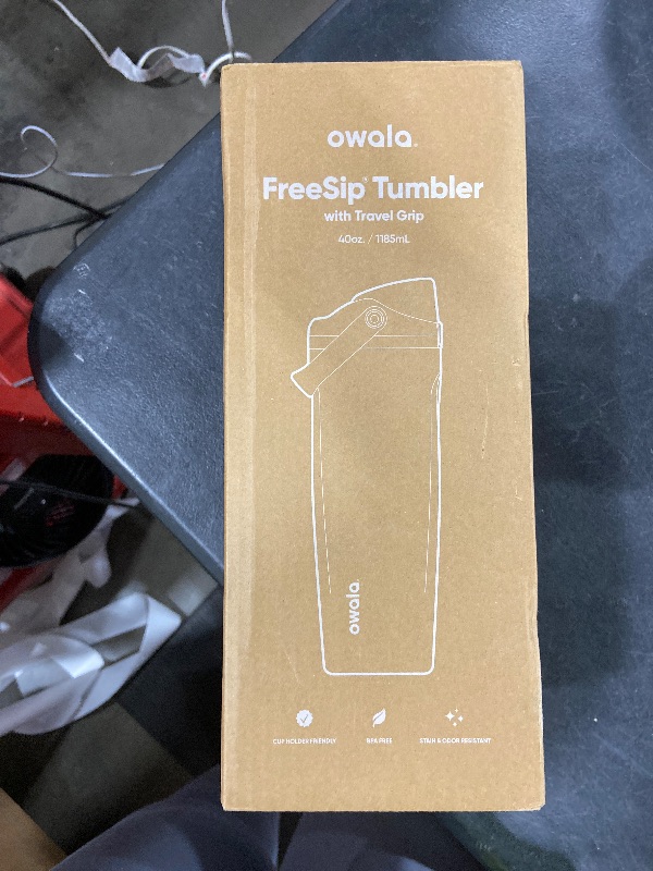 Photo 1 of Owala FreeSip Sway - Stainless Steel - 40-oz. - Pink Angel Food Cake