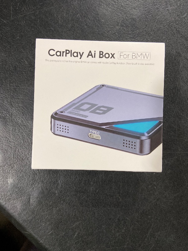 Photo 1 of YolanAuto CarPlay AI Box for BMW Android 13.0 Multimedia Video Box, QCM 6125 8-Core 8+128GB Online YouTube/Netflix/Google Store, Support SIM Card Wireless CarPlay & Android Auto Adapter